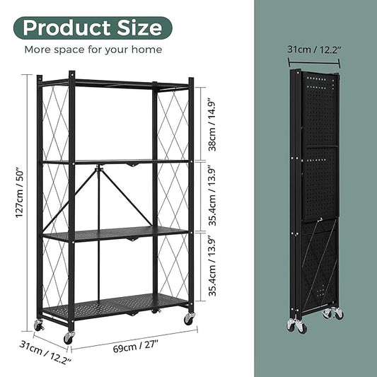 4 Layer Foldable Rack
