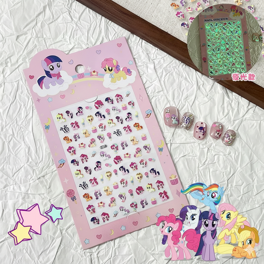 Glow in Dark Nail Art Sticker