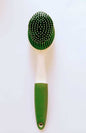 1259- Soft-Touch Silicone-Headed Scrubbing Brush Kitchen brush Multipurpose silicone brush Silicone Wet and Dry Brush