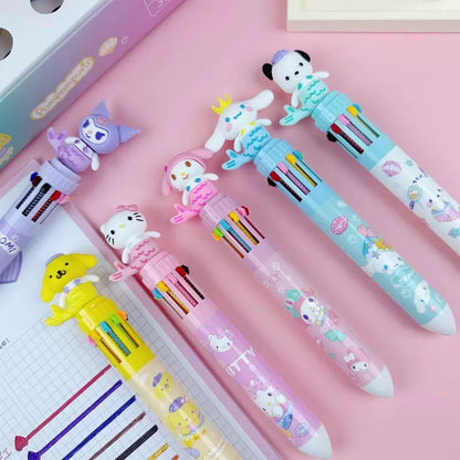 10 Colour Anime Pen