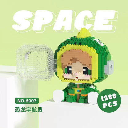 1288 Pcs Space Lego Set