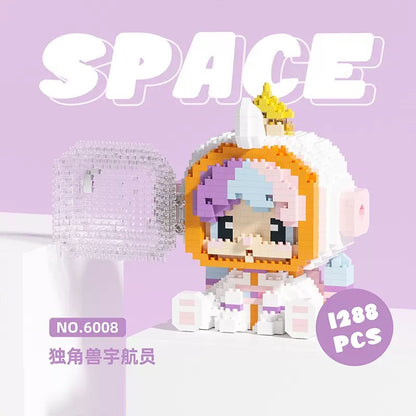 1288 Pcs Space Lego Set