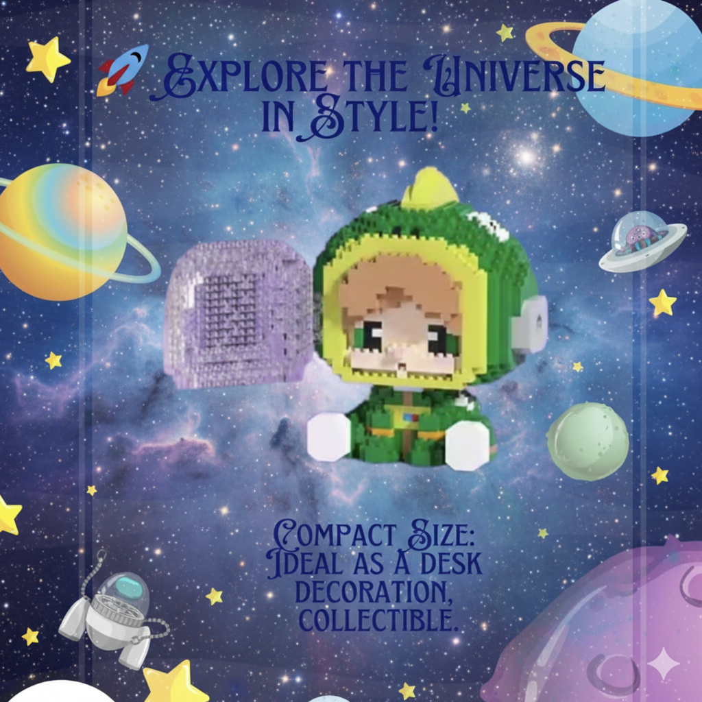 1288 Pcs Space Lego Set