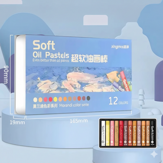 12 Pcs Oil Pastel