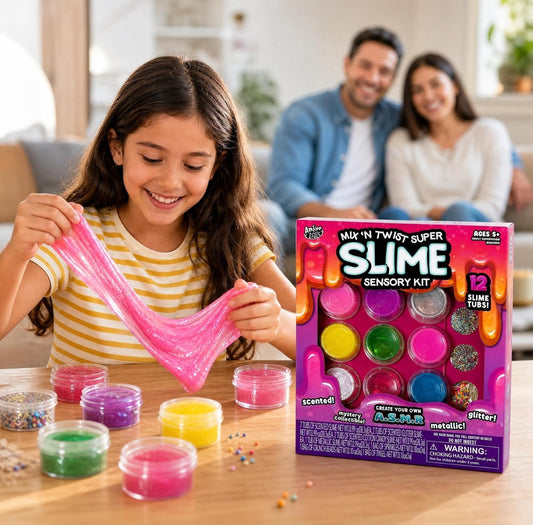 12 Tubs Slime Kit Scented