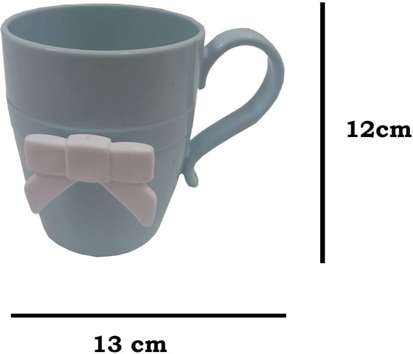 1316- Plastic cups with a unique Bow (pack of 1)