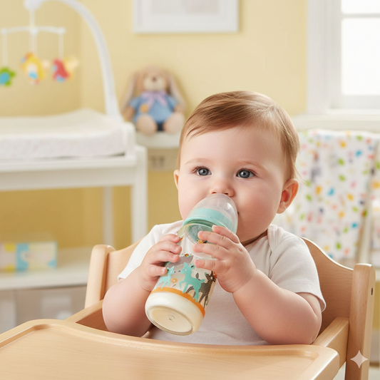 240 Ml Glass Feeding Bottle