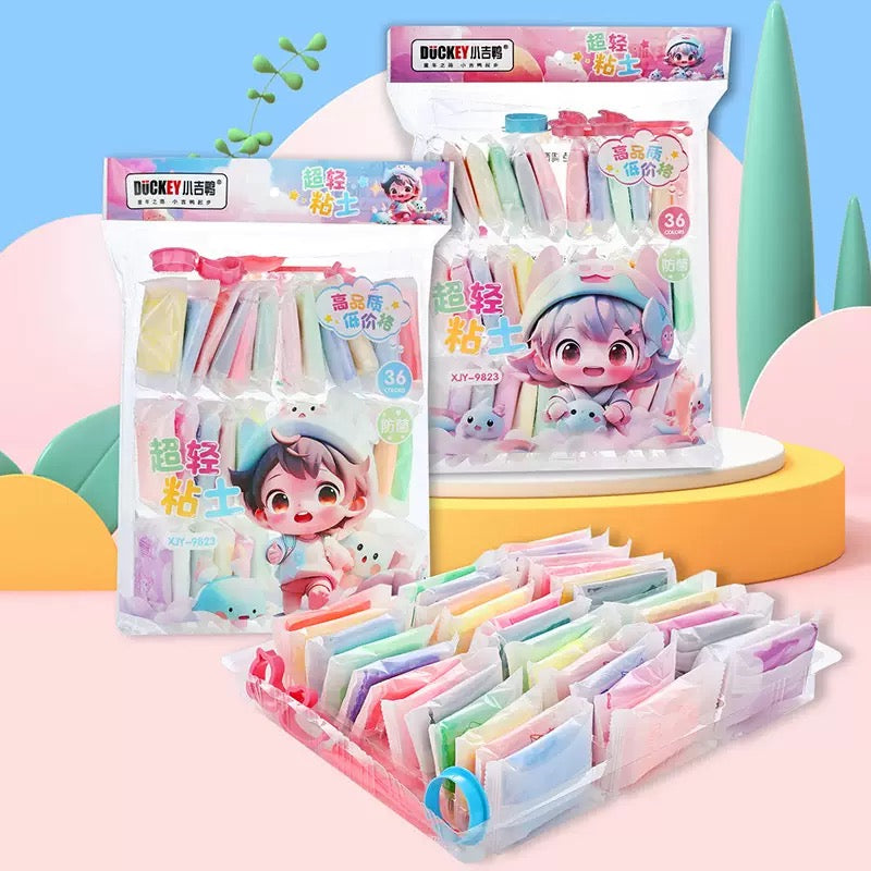 24 Colour Air Dry Packet