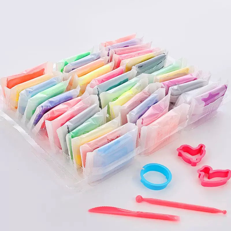 24 Colour Air Dry Packet