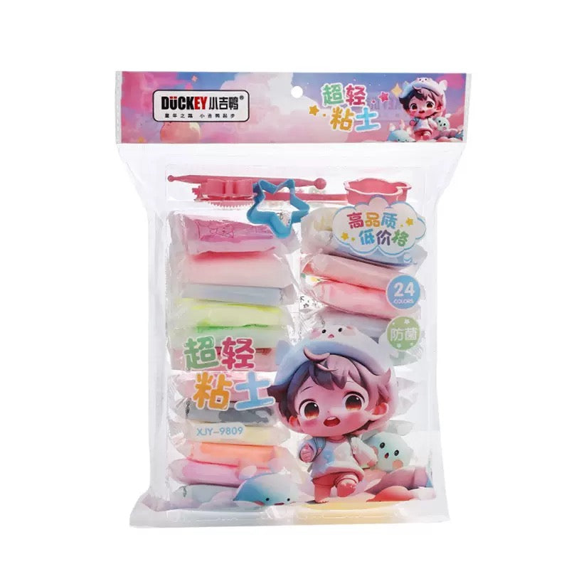 24 Colour Air Dry Packet