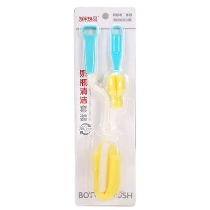 2 Pcs Bottle Cleaning Set