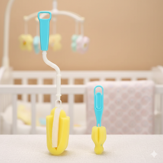 2 Pcs Bottle Cleaning Set