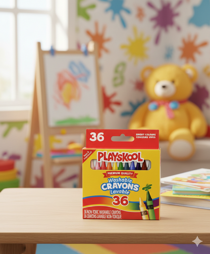 36 Pcs Washable Cryons
