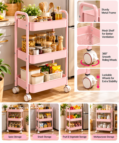 3 Layer Metal Organizer