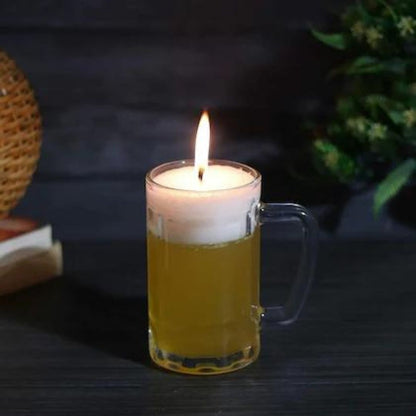 1442- Candles Beer Mug Theme Candle for Party Decoration