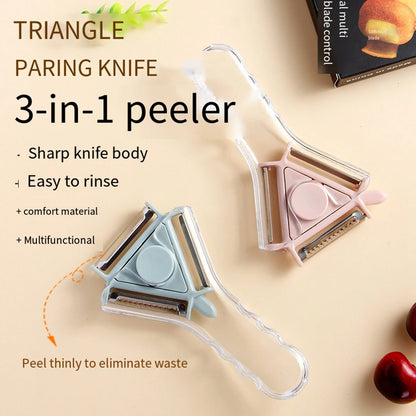 3 In 1 Plastic Peeler