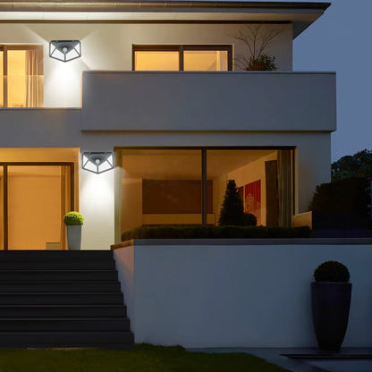 4 Face Solar Light