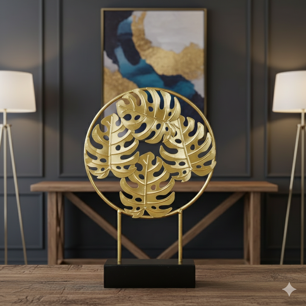 4 Leaf Metal Show Piece