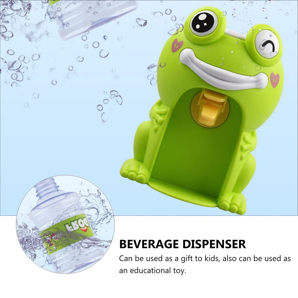 1417- Mini Water Dispenser Frog Water Machine Dollhouse Drinking Fountain