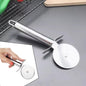 1287- Kitchen Stainless Steel Pizza Cutter/Pizza Slicer/Pastry Cutter Silver