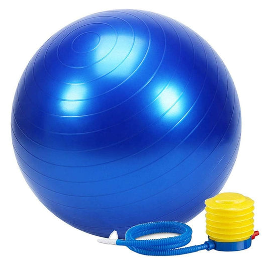 1028- 75cm Gym Ball for Exercise Anti Burst Exercise Ball with Foot Pump