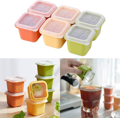 1563- 6 pcs Ice cups