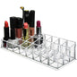 1312- Lipstick OrganizerMakeup Holder And Cosmetics Storage Display With 24 Compartments For Brushes