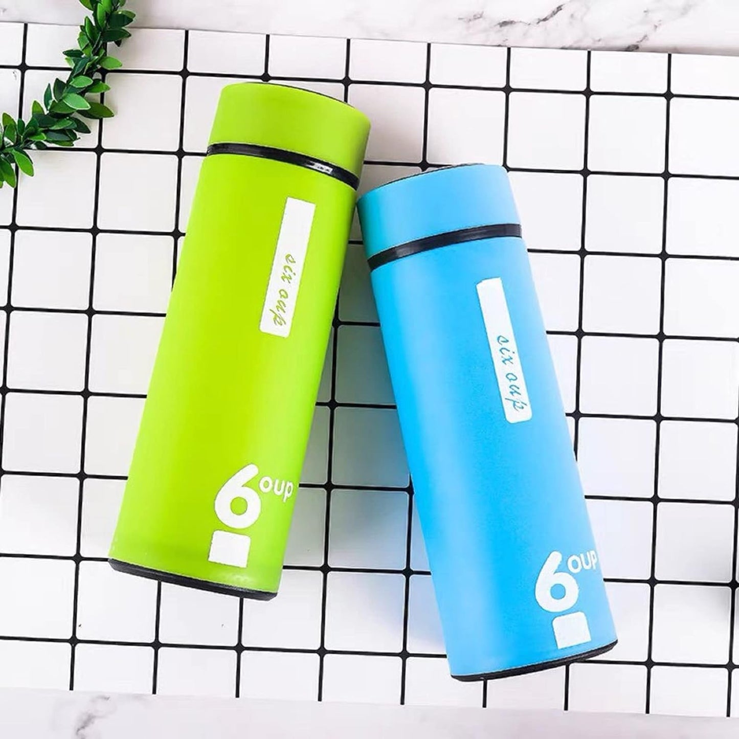 1548- Water Bottle Hot and Cold  Stainless Steel Thermos Insulated Bottle BPA-Free Hot and Cold Water Bottle 450 ml (Multicolour)