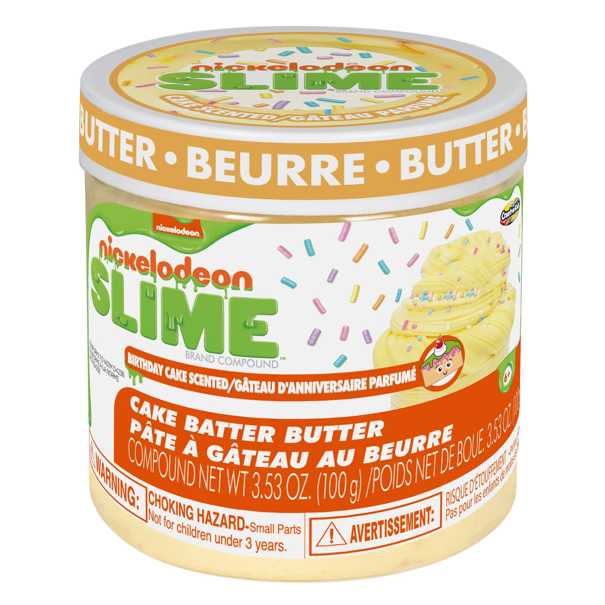 Cake Batter Scented Slime