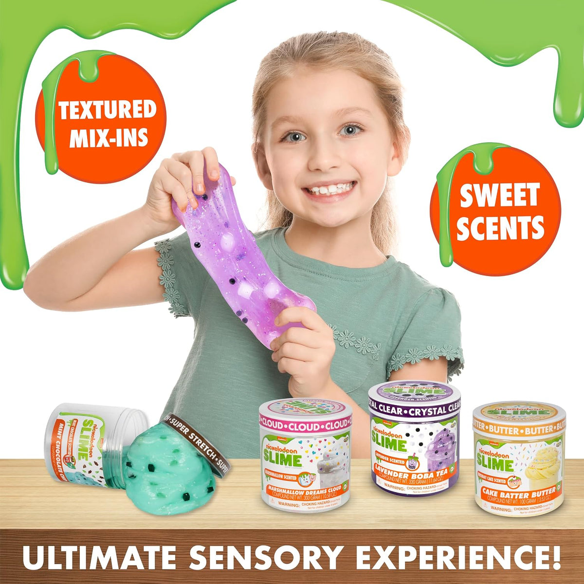 Rainbow Ice Scented Slime
