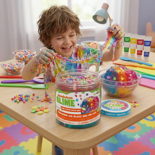Rainbow Ice Scented Slime