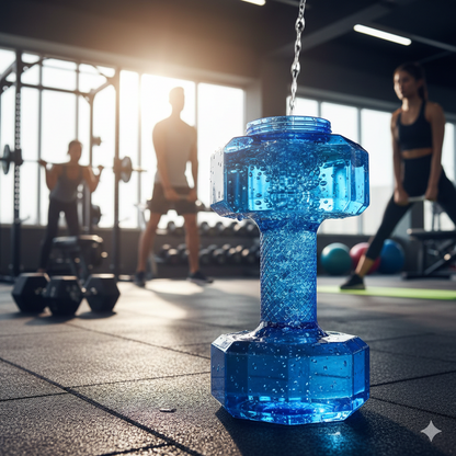 Dumbbell Water Bottle