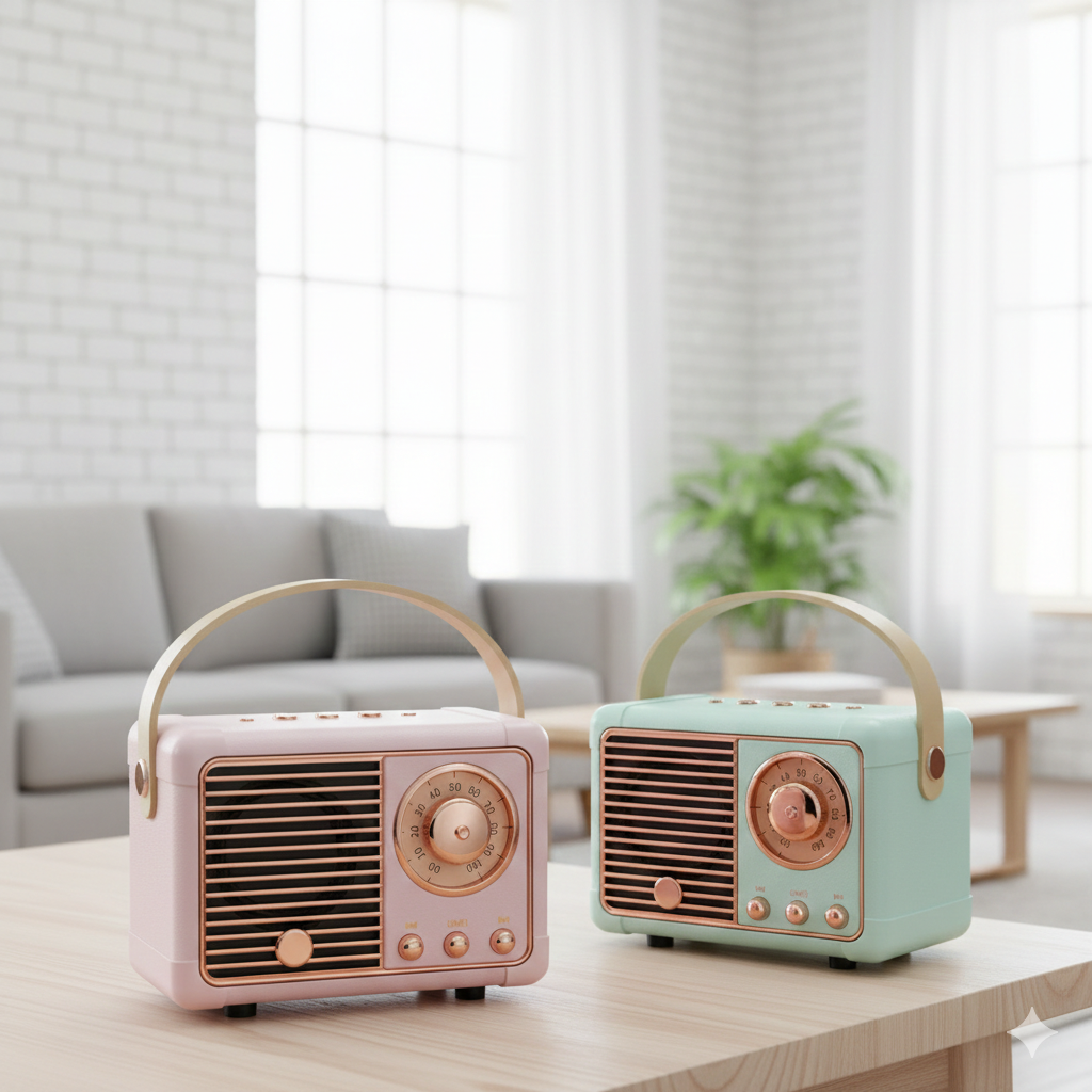 HM11 Retro Bluetooth Wireless Portable Speaker