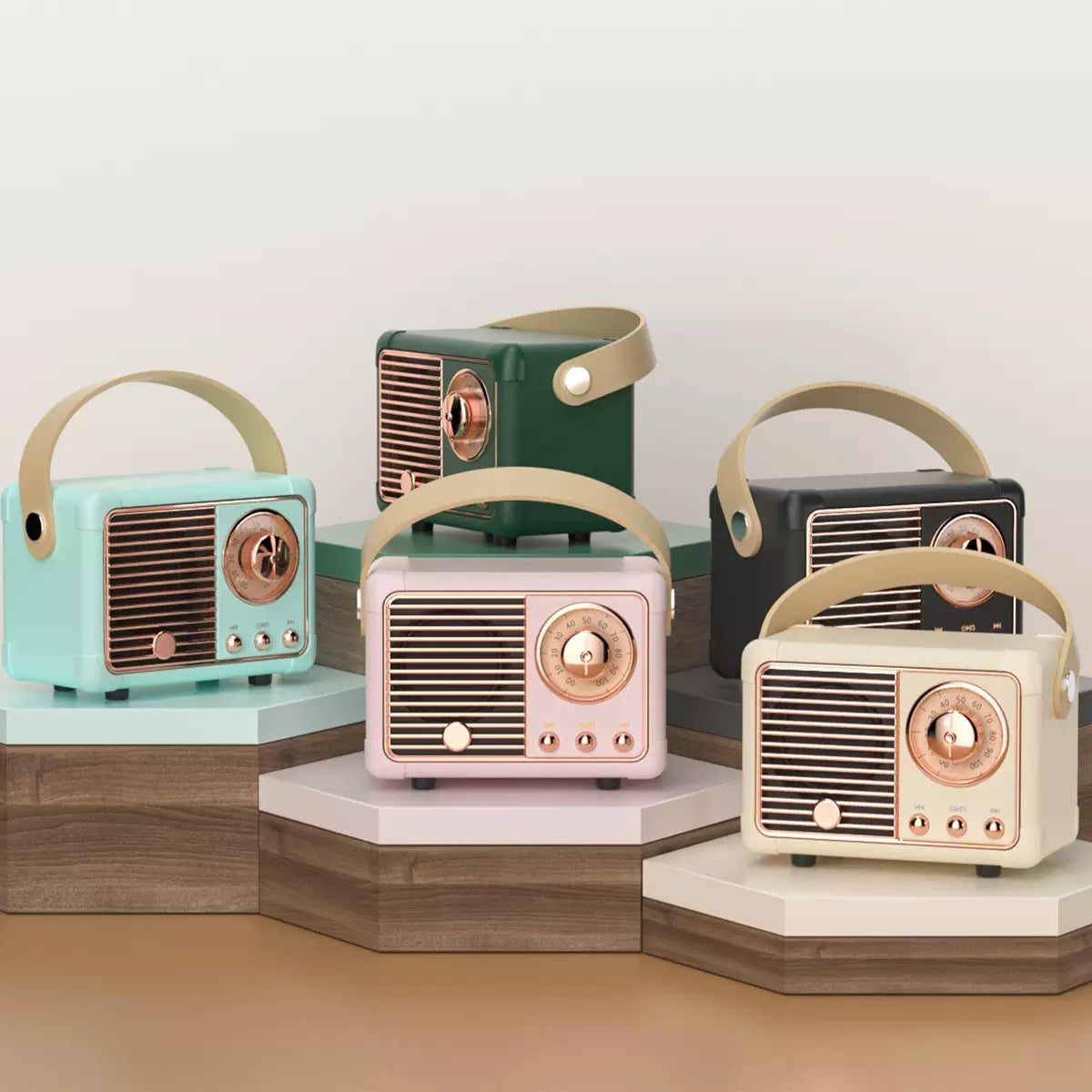 HM11 Retro Bluetooth Wireless Portable Speaker