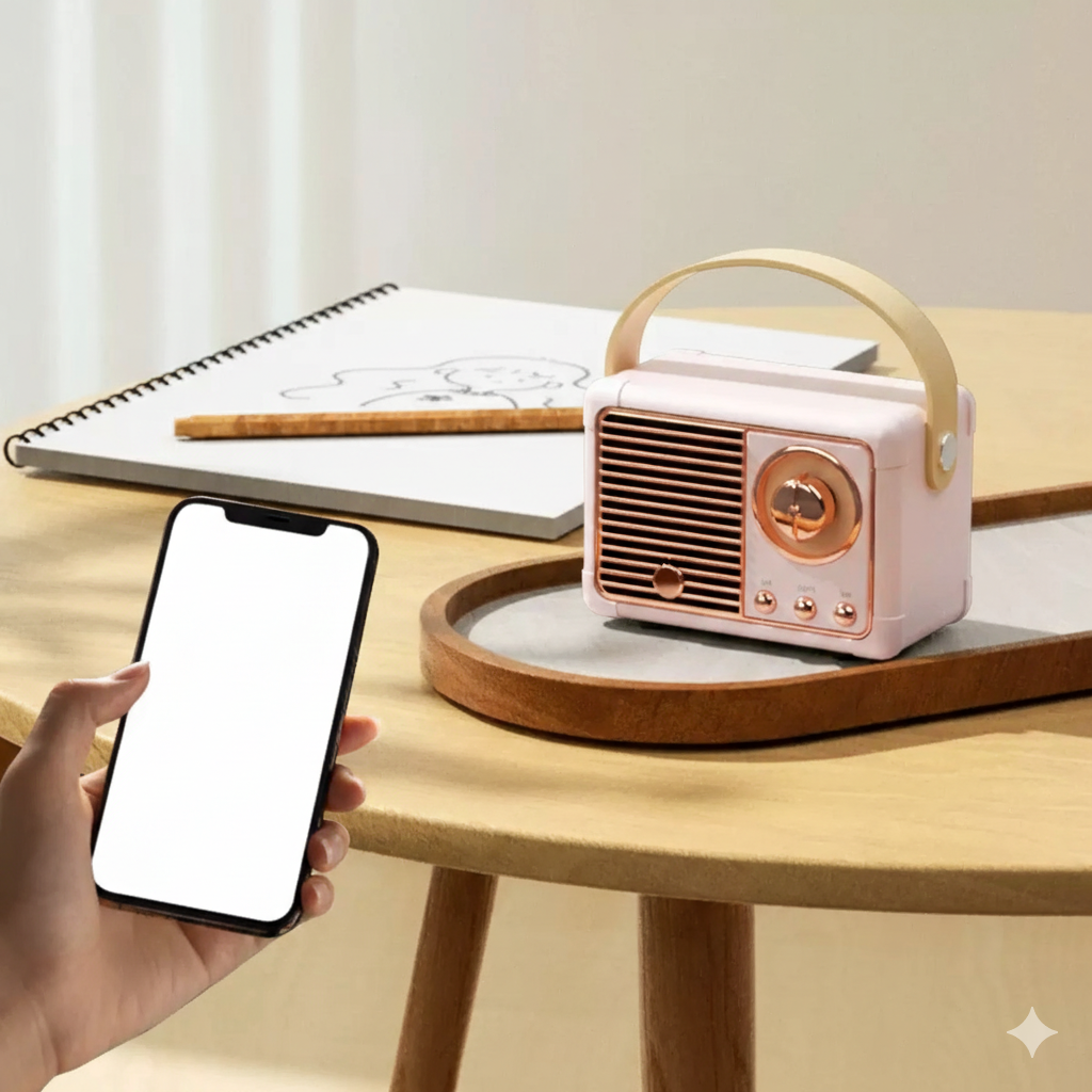 HM11 Retro Bluetooth Wireless Portable Speaker