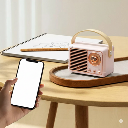 HM11 Retro Bluetooth Wireless Portable Speaker
