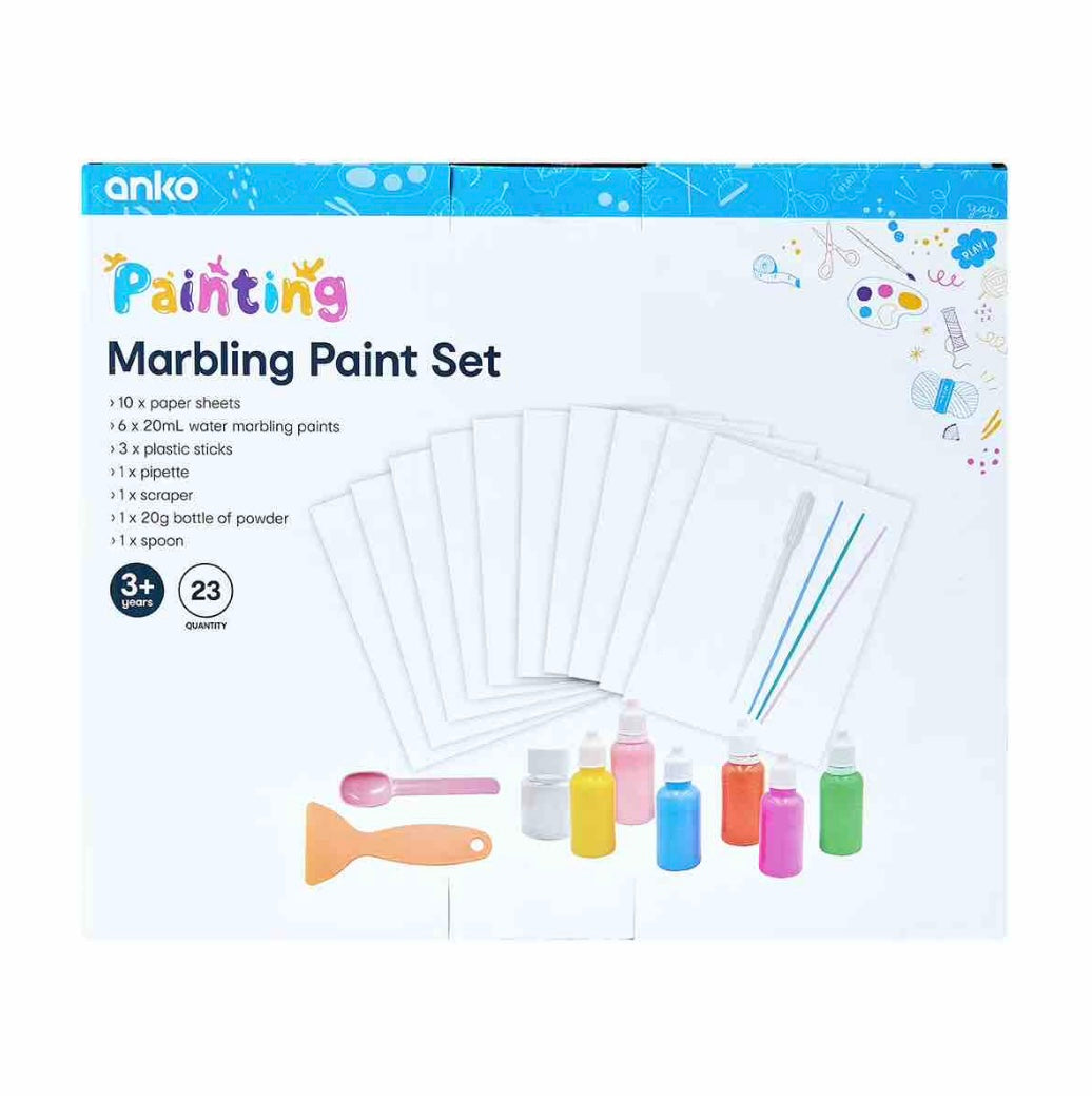 1743- Marbled Paper Craft Kit