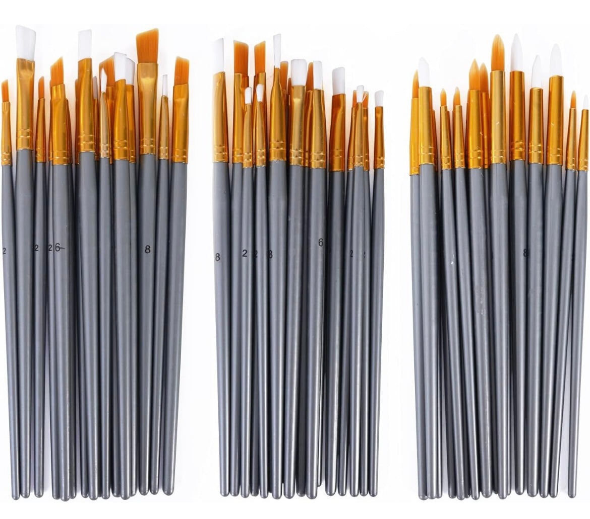 1735- 50 pcs Paint Brush  Set