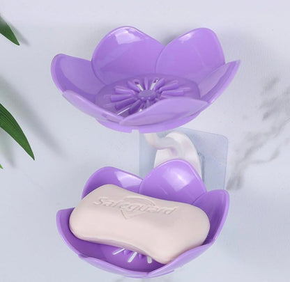 1700- 2 Layer Flower Soap Case