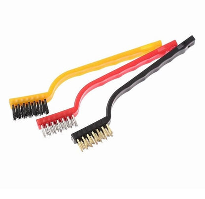 1694- 3pcs mini metal wire cleaning brush