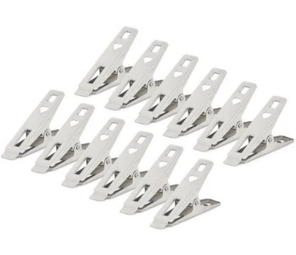 1693- 20 pcs metal cloth clip