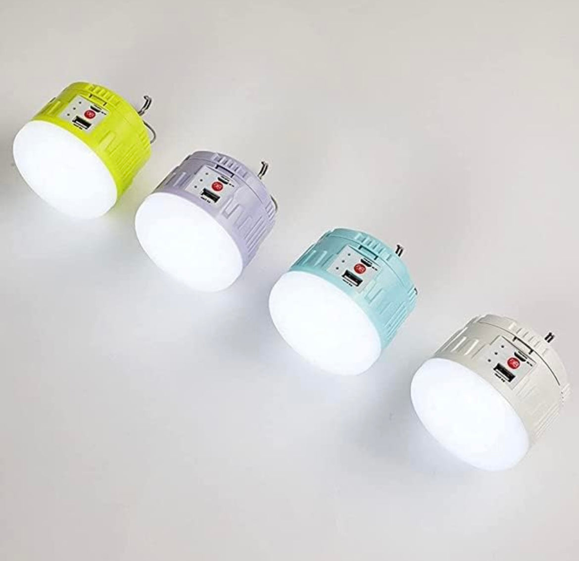 1642- 1200MAH Solar Emergency Bulb Light