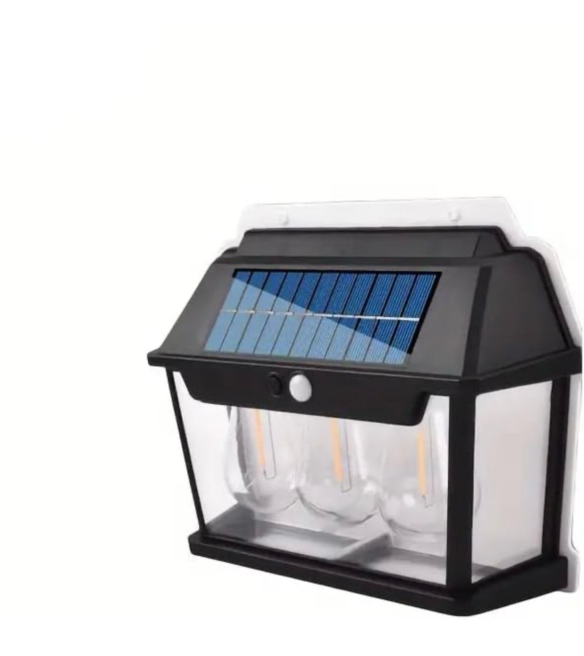 1640- 3 Bulb Solar Wall Light 3W Lithium Battery 1200MAH