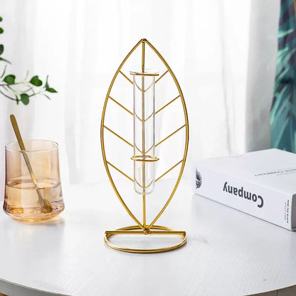 Leaf With Test Tube