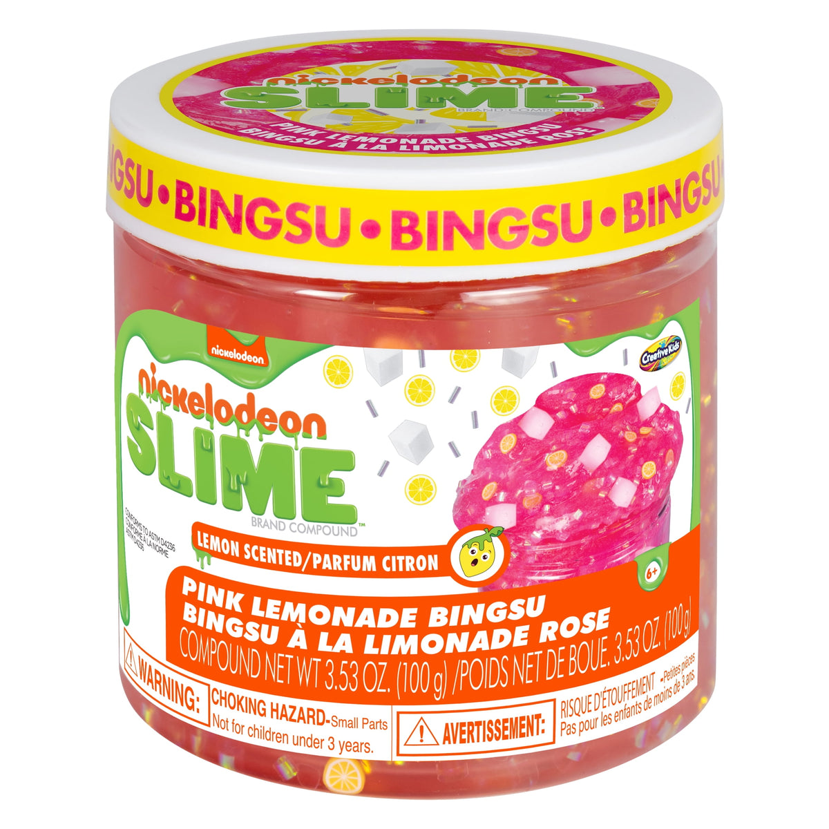 Pink Lemonade Scented Slime