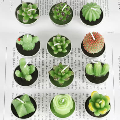 Mini Cactus Candle