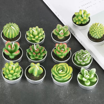 Mini Cactus Candle