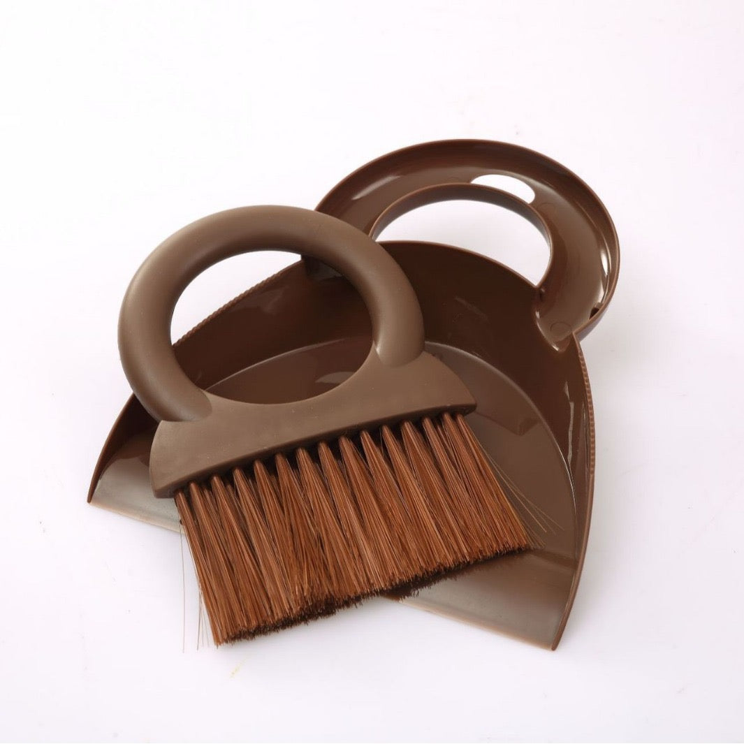 Mini Dust Pan With Brush