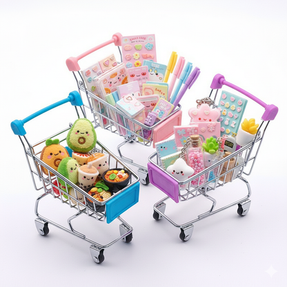 Mini Metal Trolly