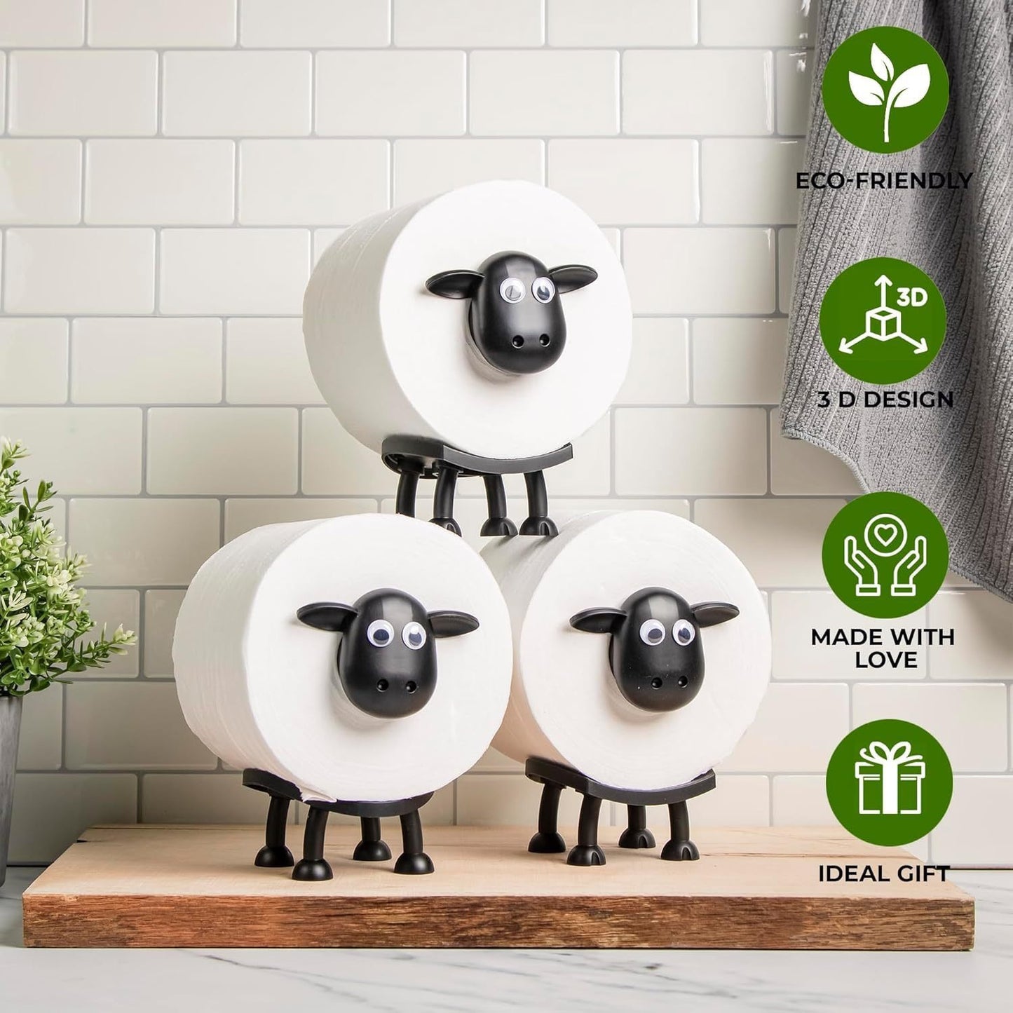 Sheep Toilet Paper Holder